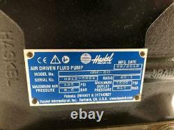 Haskel Gw-60 Pneumatic Air Liquid/ Fluid Pump 7500 Psi/ 517 Bar 601 Ratio