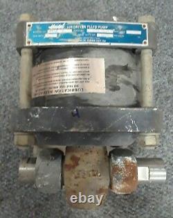 Haskel Pump 4000psi Aw-25 Air Op, Pessco Is Offering 1 Used #112120-1-2