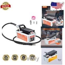 Heavy Duty 10000 PSI Air Hydraulic Pump Treadle 1/2 Gal Reservoir
