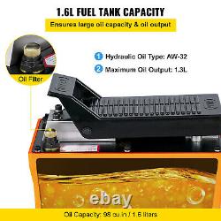 Heavy Duty Air Hydraulic Pump Sturdy Compact Aluminum Alloy Oil Tank Durable