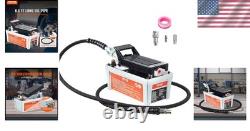 Heavy-Duty Air Treadle Hydraulic Pump Includes 6.6ft Hose for Versatile Use