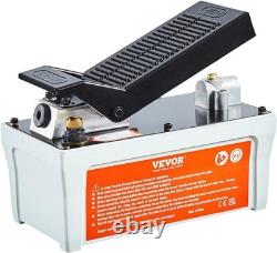 Heavy-Duty Air Treadle Hydraulic Pump Includes 6.6ft Hose for Versatile Use