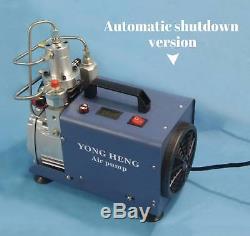 High Pressure 110V 30MPa 4500PSI PCP Electric Air Compressor Pump System