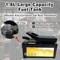 High Pressure Air Hydraulic Pump 0.45 Gal Reservoir
