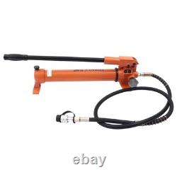 High-Pressure Hydraulic Hand Pump 10000PSI, Manual Hydraulic Pump for Heavy Duty