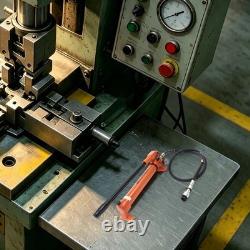 High-Pressure Hydraulic Hand Pump 10000PSI, Manual Hydraulic Pump for Heavy Duty