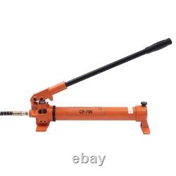 High-Pressure Hydraulic Hand Pump 10000PSI, Manual Hydraulic Pump for Heavy Duty