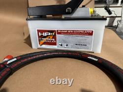 High Pressure Hydraulics Air Hydraulic Foot Pump 10,000 PSI Foot Pedal pump