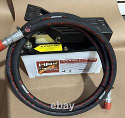 High Pressure Hydraulics Air Hydraulic Foot Pump 10,000 PSI Foot Pedal pump
