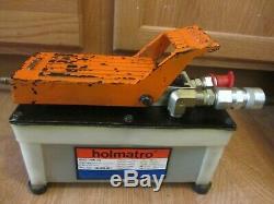 Holmatro AHS 1400 FS Compact 720bar Hydraulic Air Foot Pump with Hoses, Regulator