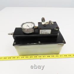 Hydac 100987 Model G Air Powered Hydraulic Pump Single Stage 4800PSI