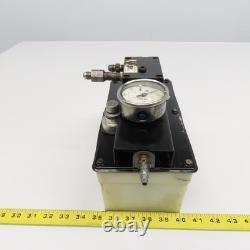 Hydac 100987 Model G Air Powered Hydraulic Pump Single Stage 4800PSI