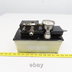 Hydac 100987 Model G Air Powered Hydraulic Pump Single Stage 4800PSI