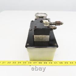 Hydac 100987 Model G Air Powered Hydraulic Pump Single Stage 4800PSI