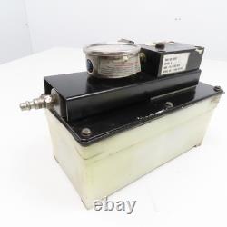 Hydac 100987 Model G Air Powered Hydraulic Pump Single Stage 4800PSI