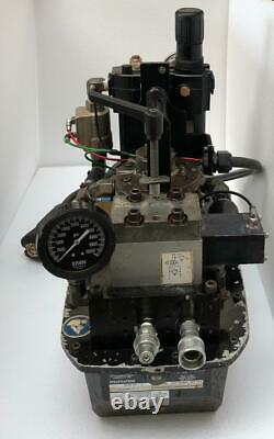 Hydratight Za4204tx-a Air Hydraulic Pump For Torque Wrench 700 Bar/10,000 Psi #4