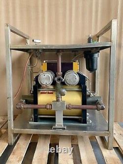 Hydratron HPU-DHDA33 Double Head Double Acting Hydraulic Pump 6600 PSI