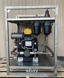 Hydratron HPU-DHDA33 Double Head Double Acting Hydraulic Pump 6600 PSI