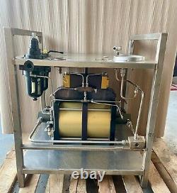 Hydratron HPU-DHDA33 Double Head Double Acting Hydraulic Pump 6600 PSI