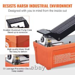 Hydraulic Air Foot Pump 10 000 PSI For Auto Body Frame Machines New