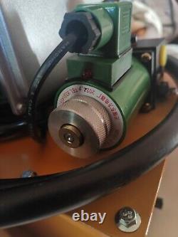Hydraulic Electric Pump 10152 PSI 750W Solenoid Pedal 7L Hydraulic Power Pack