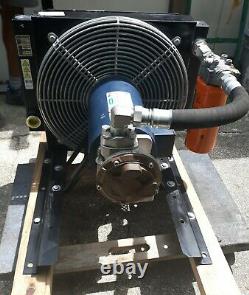 Hydraulic Forced Air Oil Cooler, 12 HP Heat Removed, 208 to 230/460VAC
