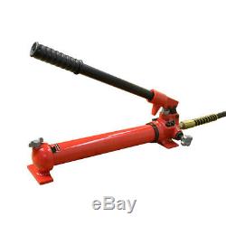 Hydraulic Hand Pump 50 Hose & Coupler Included MH4 Manual 10,000 PSI Air