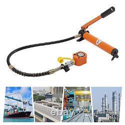Hydraulic Jack Pump Ram Cylinder Manual Hydraulic Hand Pump Low Profile 10-Ton