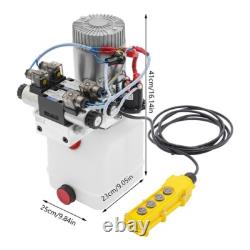 Hydraulic Pump 12V DC Hydraulic Power Unit Double Acting Double Solenoid 22Mpa
