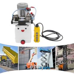 Hydraulic Pump 12V DC Hydraulic Power Unit Double Acting Double Solenoid 22Mpa