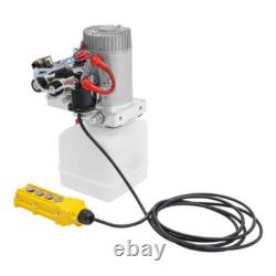 Hydraulic Pump 12V DC Hydraulic Power Unit Double Acting Double Solenoid 22Mpa
