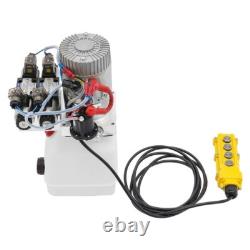 Hydraulic Pump 12V DC Hydraulic Power Unit Double Acting Double Solenoid 22Mpa