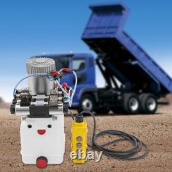 Hydraulic Pump 12V DC Hydraulic Power Unit Double Acting Double Solenoid 22Mpa