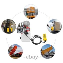 Hydraulic Pump 12V DC Hydraulic Power Unit Double Acting Double Solenoid 22Mpa