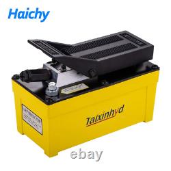 Hydraulic Pump Air Hydraulic Foot Pump Aluminum Tank 98 Cu.in 10000 PSI
