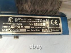 Hydraulics International 3L-ss-125 air driven liquid pump