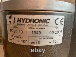 Hydronic Olmec P720 air over oil hydraulic pump