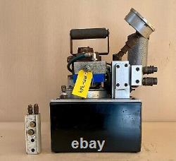 Hytorc Air Operated Hydraulic Pump For Torque Wrench 700 Bar 4 Tool #Not Tested
