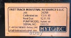 Hytorc Air Operated Hydraulic Pump For Torque Wrench 700 Bar 4 Tool #Not Tested