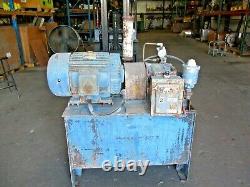 Industrial Air & Hydraulics 60 Gallon Hydraulic Unit, #781003j Used
