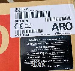 Ingersoll Rand Aro 666053-344 Air Operated Double Diaphragm Pump 1/2