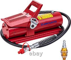 JMCUHYD Air Hydraulic Pump 10,000 PSI 10 Ton Porta Power Hydraulic Air Foot Pump