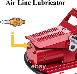 JMCUHYD Air Hydraulic Pump 10,000 PSI 10 Ton Porta Power Hydraulic Air Foot Pump