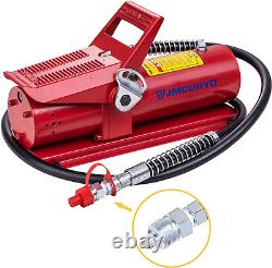 JMCUHYD Air Hydraulic Pump 10,000 PSI 10 Ton Porta Power Hydraulic Air Foot Pump