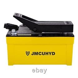 JMCUHYD Air Hydraulic Pump for Hydraulic System 10000 PSI Foot Operated Air P