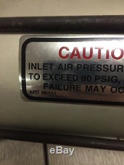 KURT Air Pressure Booster Intensifier Pump APD 40-111 hydraulic APD50 80 PSIG