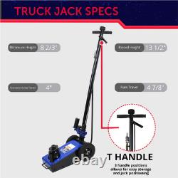 K Tool 63197 22 Ton Air Truck Jack, Hydraulic Range, Welded Pump Design