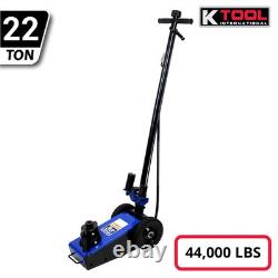 K Tool 63197 22 Ton Air Truck Jack, Hydraulic Range, Welded Pump Design