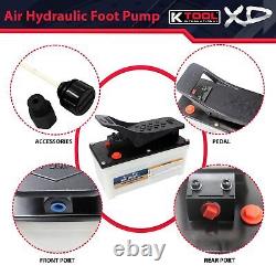 K-Tool HJ3501 Air Hydraulic Foot Pump With Nylon Case