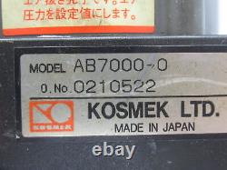 Kosmek AB7000-0 Air Driven Hydraulic Pump 0.15-0.7MPa 0.4Nm3/min USED